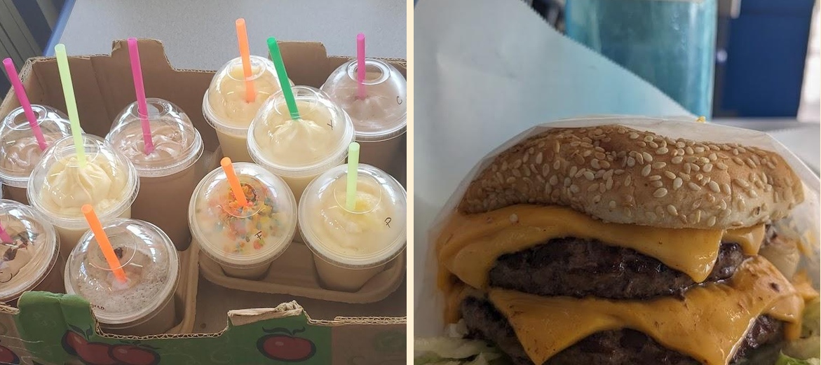 Bob's Giant Burgers Menu